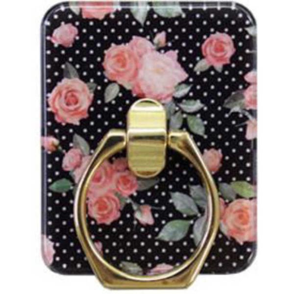 アクロス　スマホリング フラワーデザイン デザイン5　ASRFLORAL05