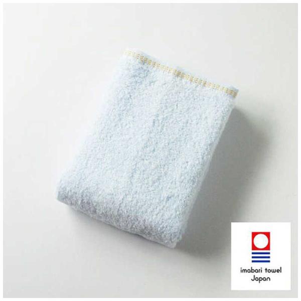 楠橋紋織　DOUBLE STAR presso わた媛 フェイスタオル 33cm×80cm ブルー　...