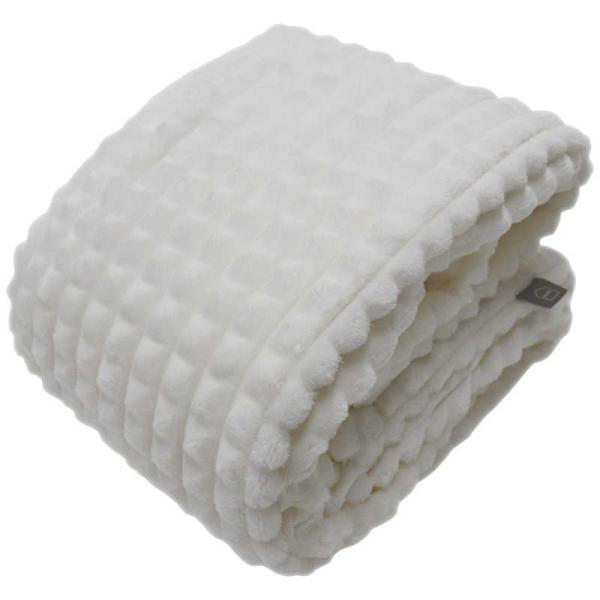 広電　電気かけしき毛布 [ 188×130cm / 掛・敷毛布 / タイマー有 ] オフホワイト　C...