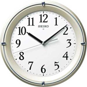 SEIKO（セイコー） 掛け時計 壁掛け KX264B 電波時計 スイープ 静か 音