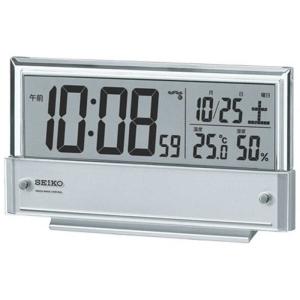 SEIKO（セイコー） ソーラー電波目覚まし時計 SQ751W ( 1台