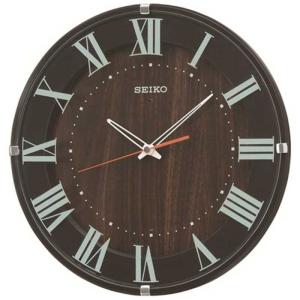 【良品】SEIKO 木製 アラーム式 壁掛け時計 Amazon.co.jp: SEIKO セイコー サラ 壁掛け時計 ブラウン