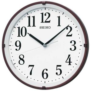SEIKO SEIKOセイコー 掛時計 夜間自動点灯電波掛時計KX240B