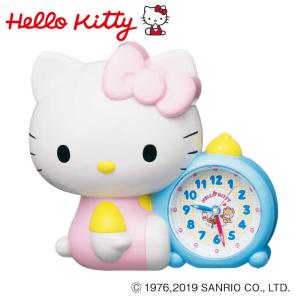 セイコー　ハローキティ(Hello Kitty)おしゃべり目ざまし時計 Hello Kitty　JF382A｜