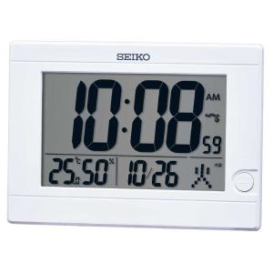 セイコー　掛け置き兼用時計 「温度・湿度表示つき】　SQ447W