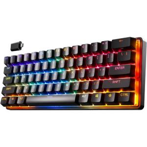 STEELSERIES　ゲーミングキーボード Apex Pro Mini Wireless US （USキー配列） ［有線・ワイヤレス］　64842J