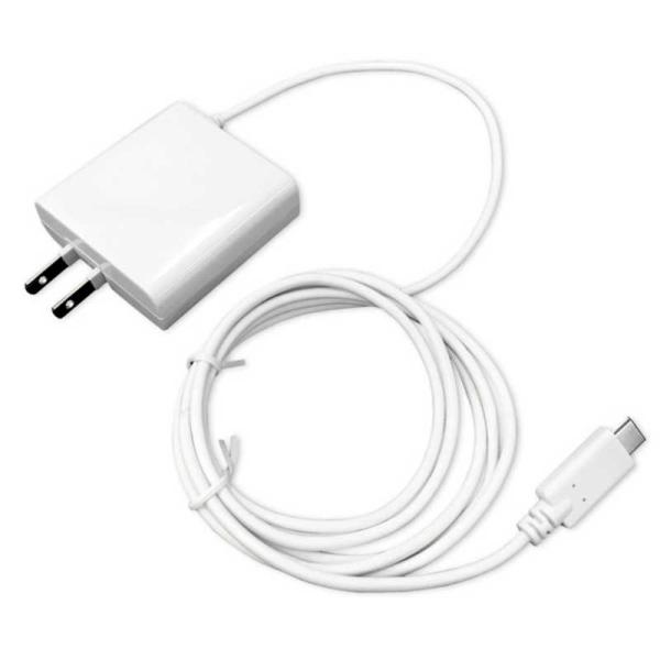 オズマ　AC充電器 スマホ/タブレット用 最大出力2A Type-Cケーブル一体型 1.5m ホワイ...