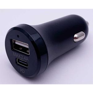 オズマ USB給電 スマートIC搭載車載用充電...の詳細画像2