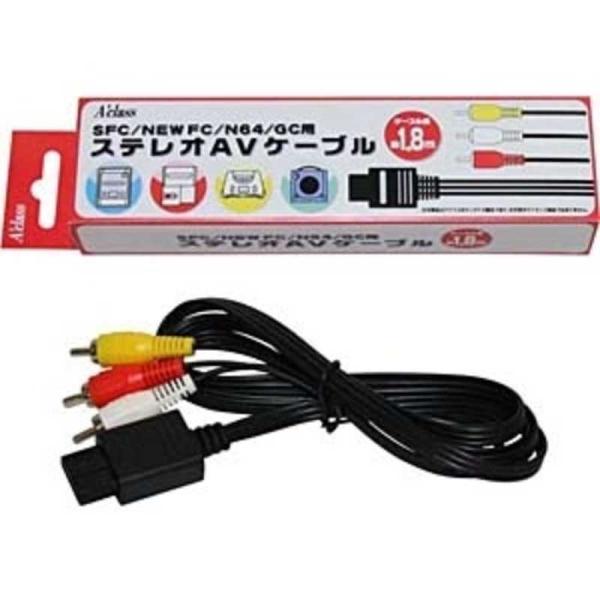 アクラス　ステレオAVケーブル SFC NEW FC N64 GC用　SASP-0222