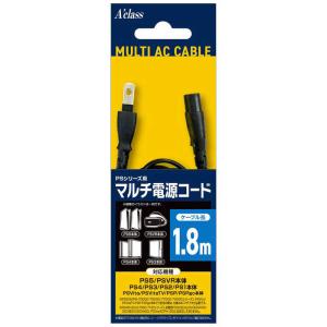 PS用 付属ケーブルセット 【 電源ケーブル(メガネ型),HDMIケーブル