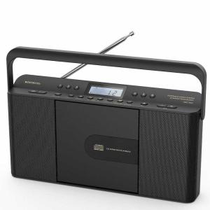 WINTECH CDクロックラジオ ブラック ...の詳細画像3