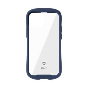 HAMEE　[iPhone 13 mini専用]iFace Reflection強化ガラスクリアケース iFace ネイビー　IP13MIFACERFTNV｜y-kojima