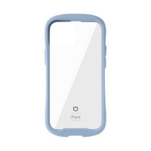 HAMEE　[iPhone 13 mini専用]iFace Reflection強化ガラスクリアケース iFace ペールブルー　IP13MIFACERFTBL｜y-kojima