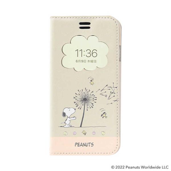 HAMEE　iPhone SE 第3世代/第2世代/8/7専用 PEANUTS/ピーナッツ/フリップ...