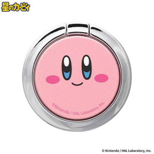 HAMEE　星のカービィ iFace Finger Ring Holder フラットタイプ iFac...