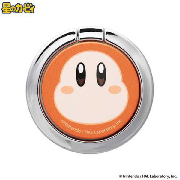 HAMEE　星のカービィ iFace Finger Ring Holder フラットタイプ iFac...