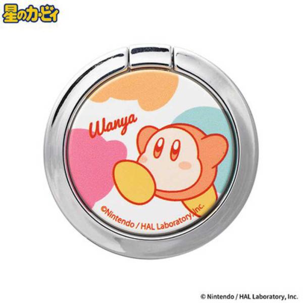 HAMEE　星のカービィ iFace Finger Ring Holder フラットタイプ iFac...