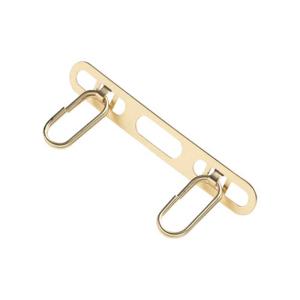 HAMEE　iFace Hang and ストラップホルダー ダブルリング iFace ゴールド　41-978788