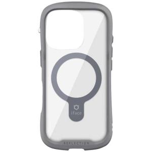 HAMEE　iPhone 16 Pro(6.3インチ) iFace Reflection MagSynq 強化ガラスクリアケース iFace グレー　41-980071