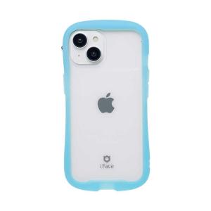 HAMEE　［iPhone 15/14/13専用］iFace Reflection Neo 強化ガラスクリアケース iFace クリアブルー　41-983355