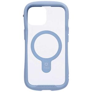 HAMEE　［iPhone 15/14/13専用］iFace Reflection MagSynq 強化ガラスクリアケース iFace ペールブルー　41-983461