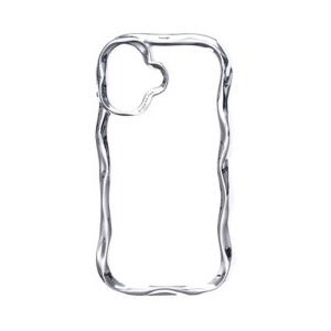 HAMEE　［iPhone 16専用］iFace BeBling クリアケース iFace シルバー　41-983690