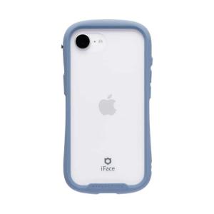 HAMEE　iPhone 16e iFace Reflection強化ガラスクリアケース iFace ペールブルー　41-988541