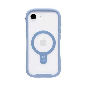 HAMEE　iPhone 16e iFace Reflection MagSynq 強化ガラスクリアケース iFace ペールブルー　41-988633