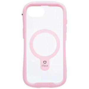 HAMEE　iPhone 16e iFace Reflection MagSynq 強化ガラスクリアケース iFace サクラピンク　41-988640