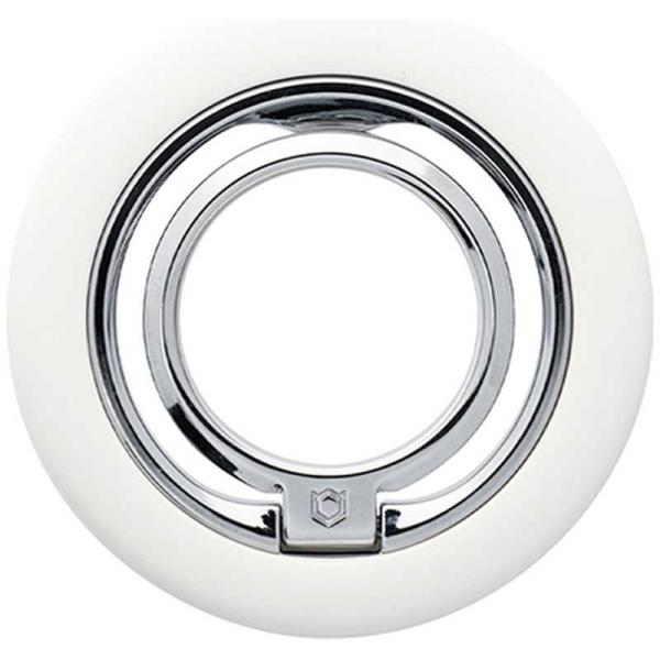 HAMEE　iFace MagSynq Ring Holder iFace ローテートタイプ/ホワイ...