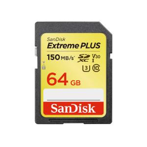 サンディスク SanDisk エクストリーム プラス SDXC UHS−I 64GB SDSDXW6-064G-JNJIP