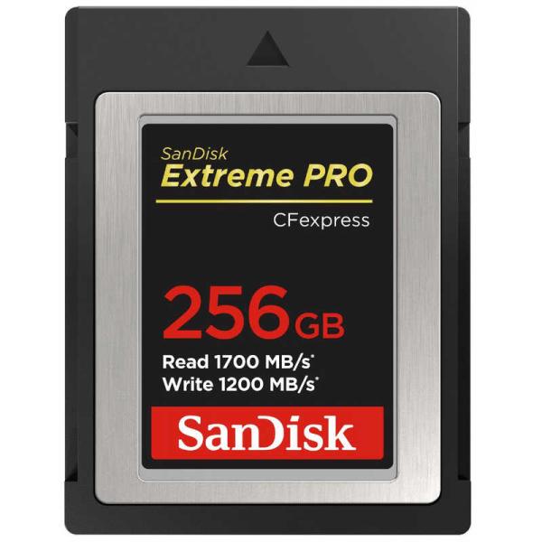 サンディスク　ＳａｎＤｉｓｋ　エクトリーム　プロ　ＣＦｅｘｐｒｅｓｓ　Ｔｙｐｅ　Ｂ　カード　２５６Ｇ...