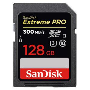 サンディスク SanDisk エクストリーム プロ SDXC UHS−IIカード SDSDXDK-128G-JNJIP