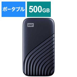 WESTERN DIGITAL　外付けSSD  500GB 　WDBAGF5000ABL-JESN