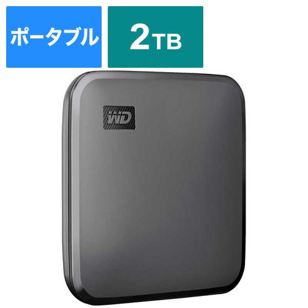 WESTERN DIGITAL　外付けSSD USB-A接続 WD Elements SE SSD ...