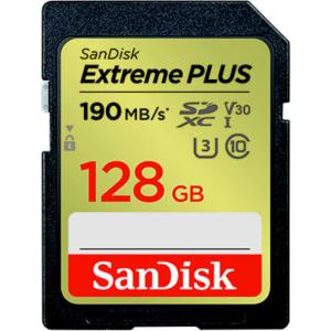 サンディスク　SanDisk Extreme PLUS SDXC UHS-Iカード[Class10 /128GB]　SDSDXWA-128G-JNJIP