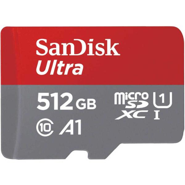 サンディスク　microSDXCカード Ultra (Class10/512GB)　SDSQUAC-...