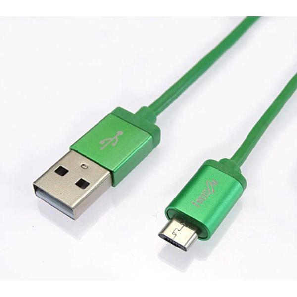 フリーダム　[micro USB] 2.4Aケーブル 2.0m メタリック [2.0m]　FUSBM...