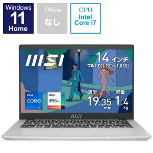MSI ノートパソコン アーバンシルバー  MODERN-14-C12M-605JP