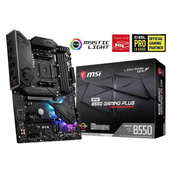 MSI　ゲーミングマザーボード［ATX］　MPG B550 GAMING PLUS