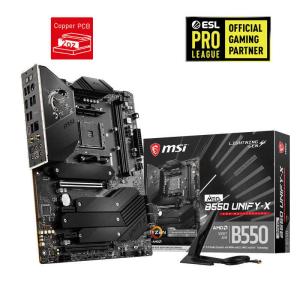 MSI  エムエスアイ DOS/Vマザーボード  ATX /Socket AM4 MEG B550 UNIFY-X