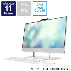 HP デスクトップパソコン HP All-in-One 24-dp1050 タッチ対応 ナチュラルシルバー  571D3PA-AAAA