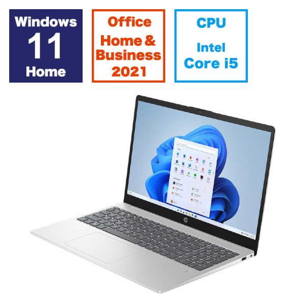 HP　ノートパソコン［15.6型 /Win11 Home /Core i5 /メモリ16GB /SS...