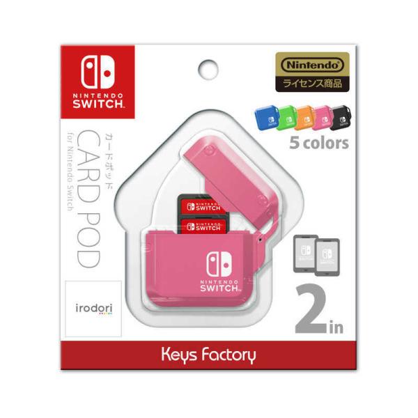 キーズファクトリー　CARD POD for Nintendo Switch　CPS-001-4 ピ...