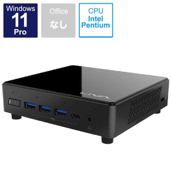 ECS　小型デスクトップパソコン [モニター無し /intel Pentium /メモリ：8GB /...