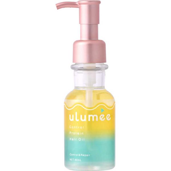 インターコスメ　ulumee(ウルミー)コントロールプロテイン ヘアオイル 80mL　