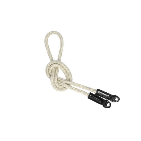 アルティザン＆アーティスト　カメラストラップ(シルク丸唐紐ストラップ (ショートタイプ))シルバー　...