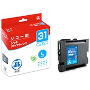 ジット 互換リサイクルインク カートリッジ JIT-R31CH シアン
