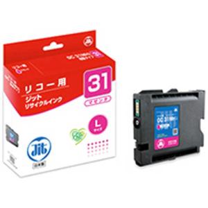 ジット 互換リサイクルインク カートリッジ JIT-R31MH マゼンタ