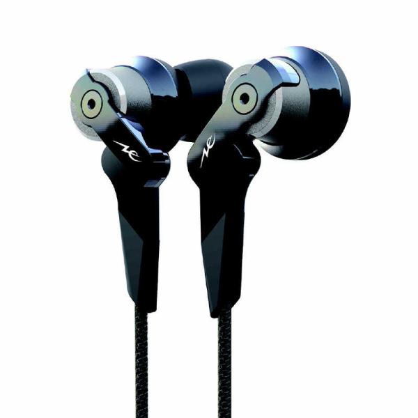 ラディウス　イヤホン カナル型 ブラック [φ3.5mm ミニプラグ]　HP-NHR21